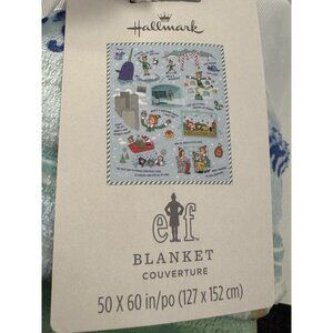 Hallmark Buddy the Elf Journey to New York Christmas Throw Blanket 50”x60” LF4